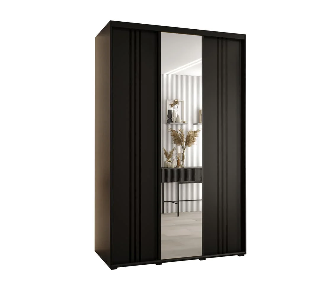 Cannes VII Sliding Door Wardrobe 160cm - Image 2