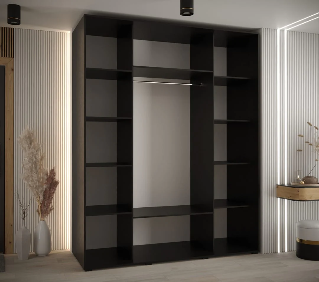 Cannes VII Sliding Door Wardrobe 190cm - Image 3