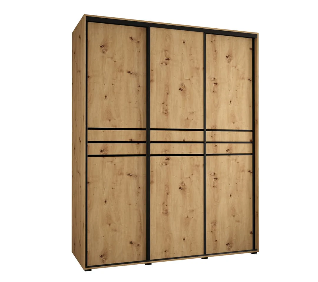 Cannes X Sliding Door Wardrobe 190cm - Image 5