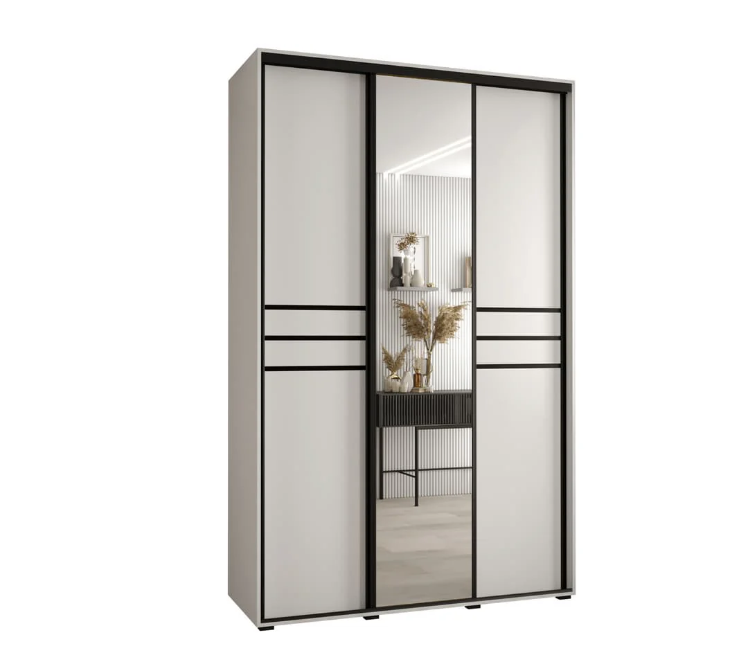 Cannes XI Sliding Door Wardrobe 150cm - Image 2