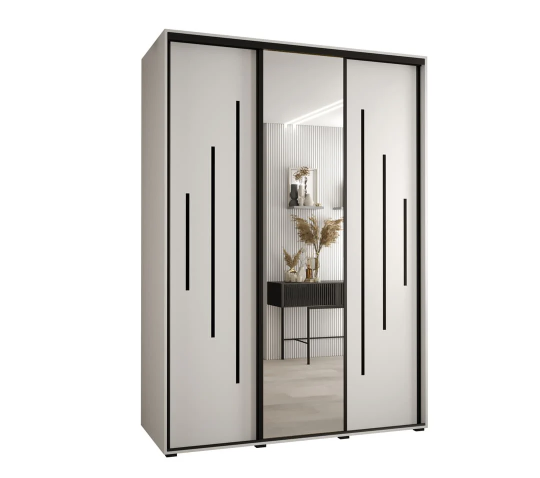 Cannes XIII Sliding Door Wardrobe 180cm - Image 2