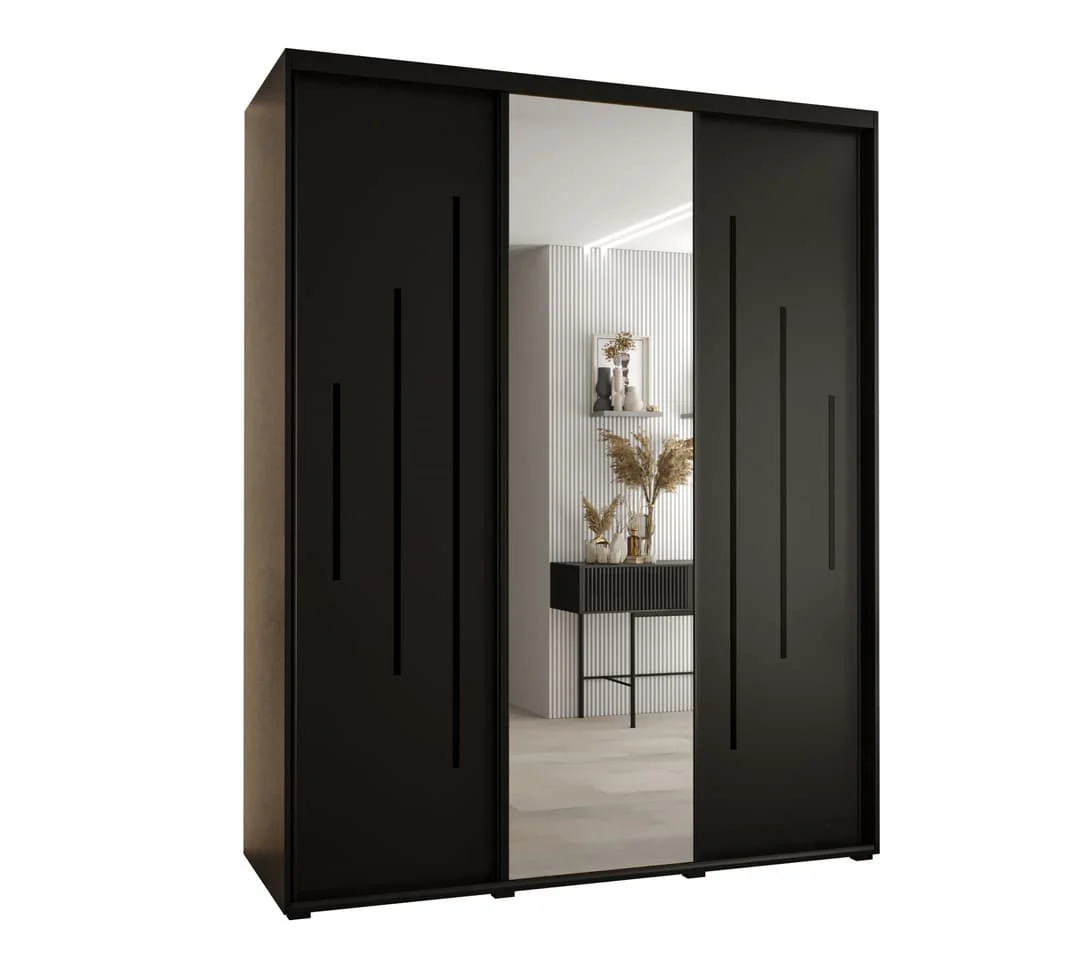 Cannes XIII Sliding Door Wardrobe 200cm - Image 8