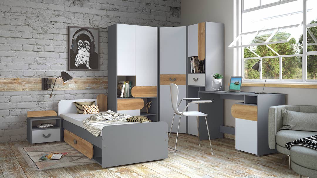 Carini CA6 Sideboard Cabinet 80cm - Image 4