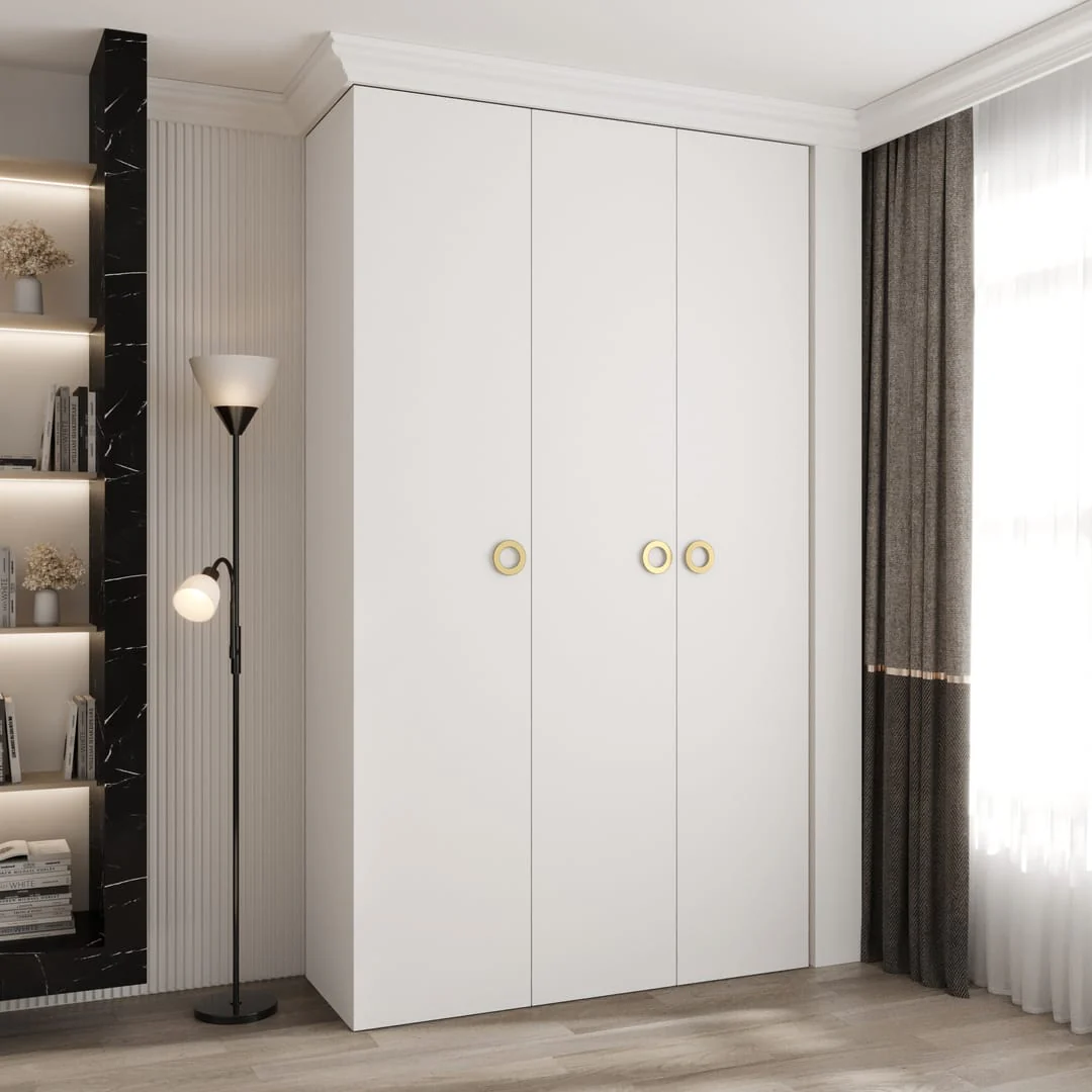Como I Hinged Door Wardrobe 140cm - Image 5
