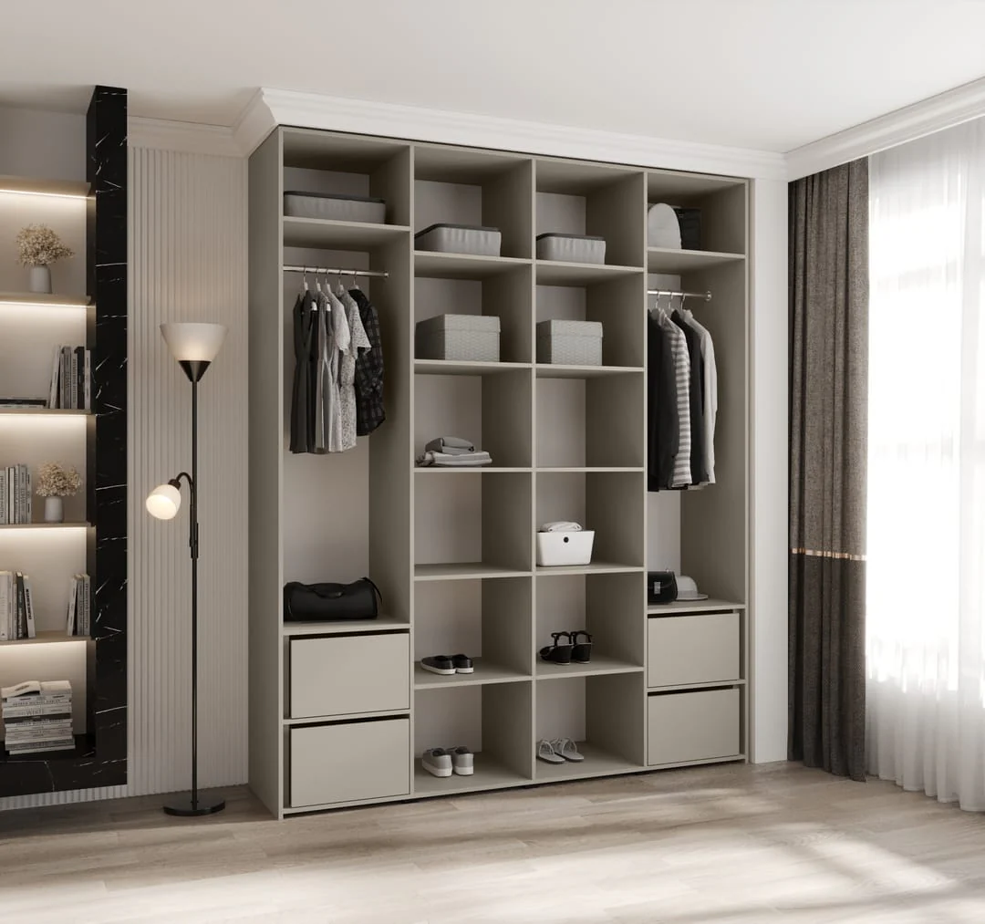 Como II Hinged Door Wardrobe 200cm - Image 6