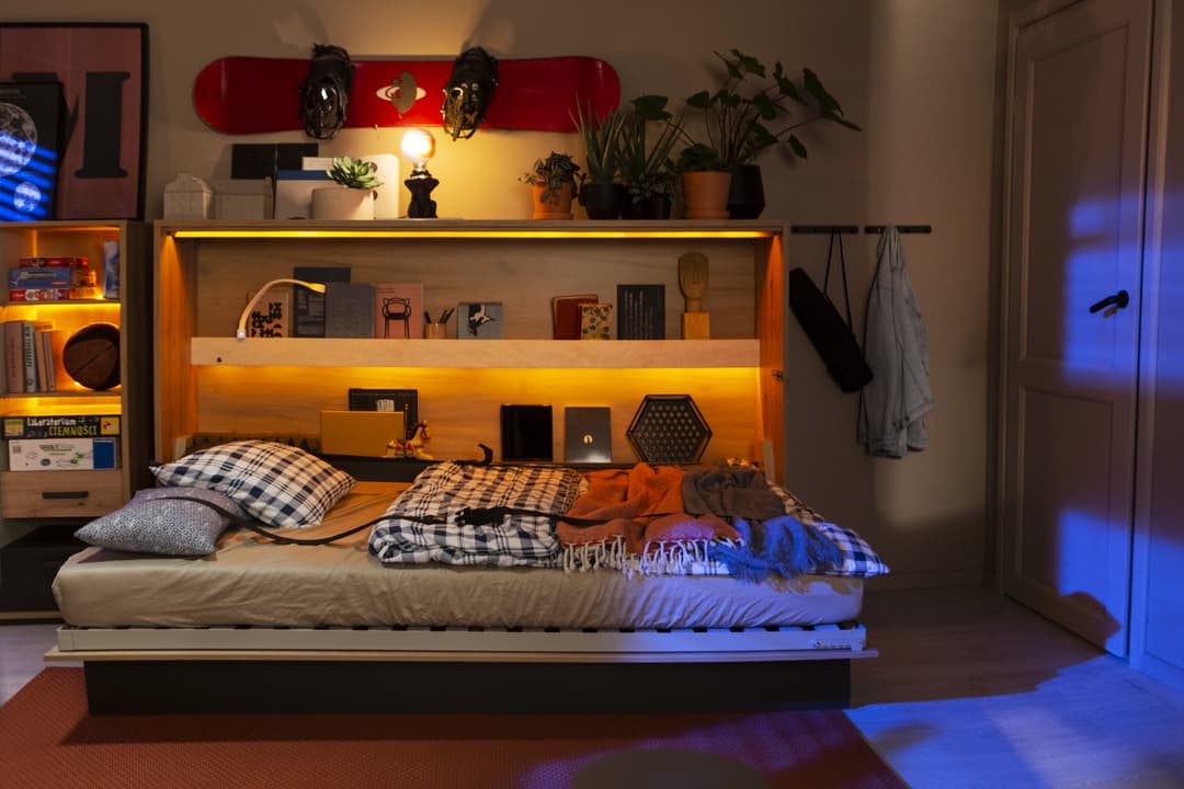 Concept Junior Horizontal Wall Bed 120cm - Image 10