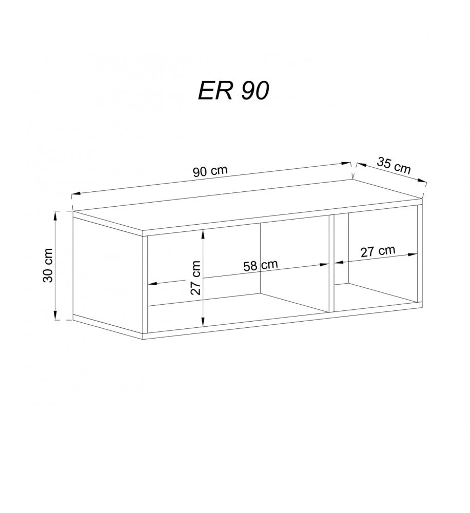 Enjoy Wall Shelf 90cm - Image 2