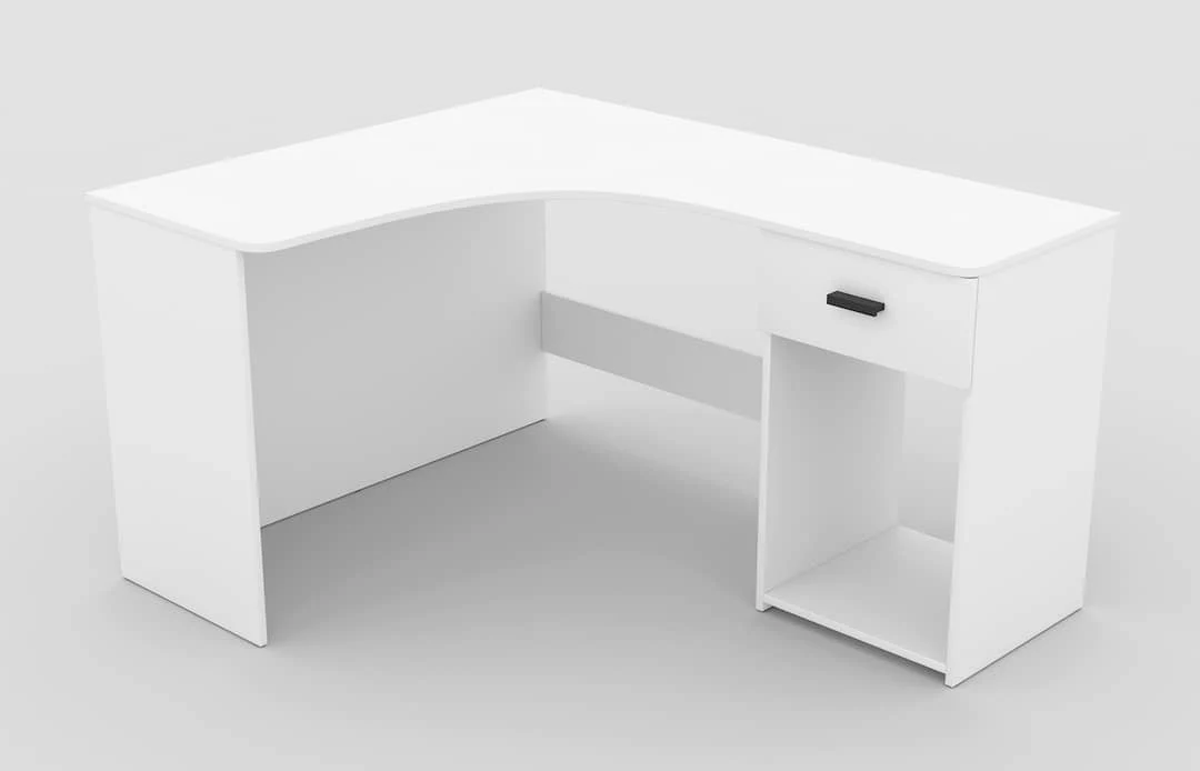 Corner Desk 155cm - Image 3