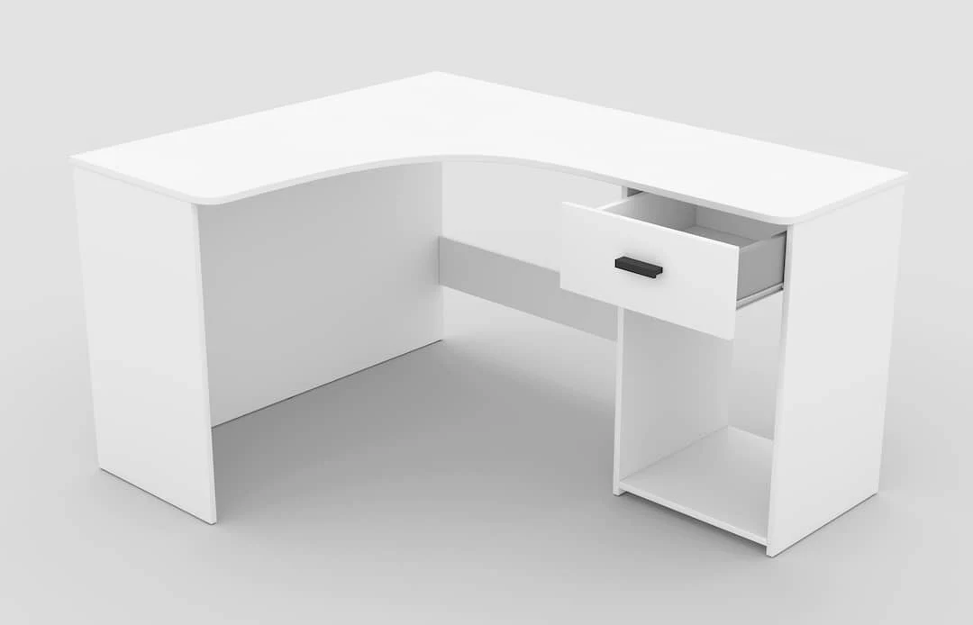 Corner Desk 155cm - Image 4