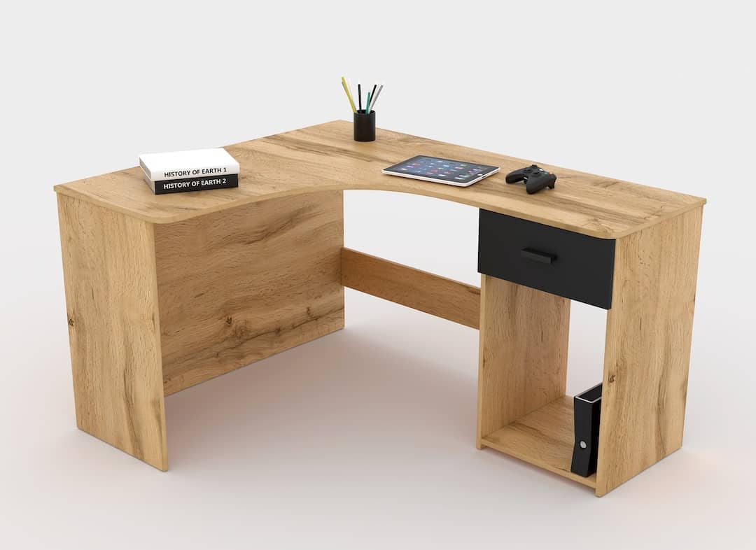 Corner Desk 155cm - Image 6