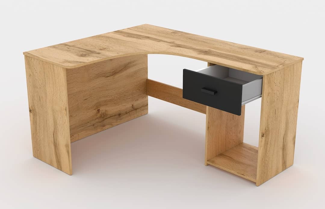 Corner Desk 155cm - Image 8