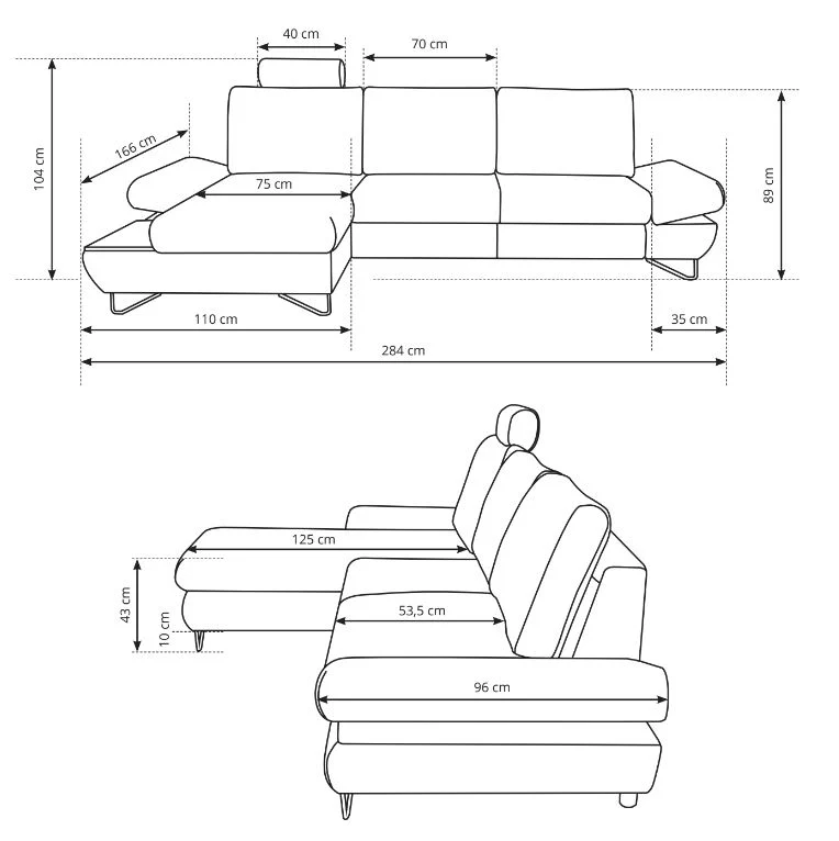 Corner Sofa Bed Loft - Image 15