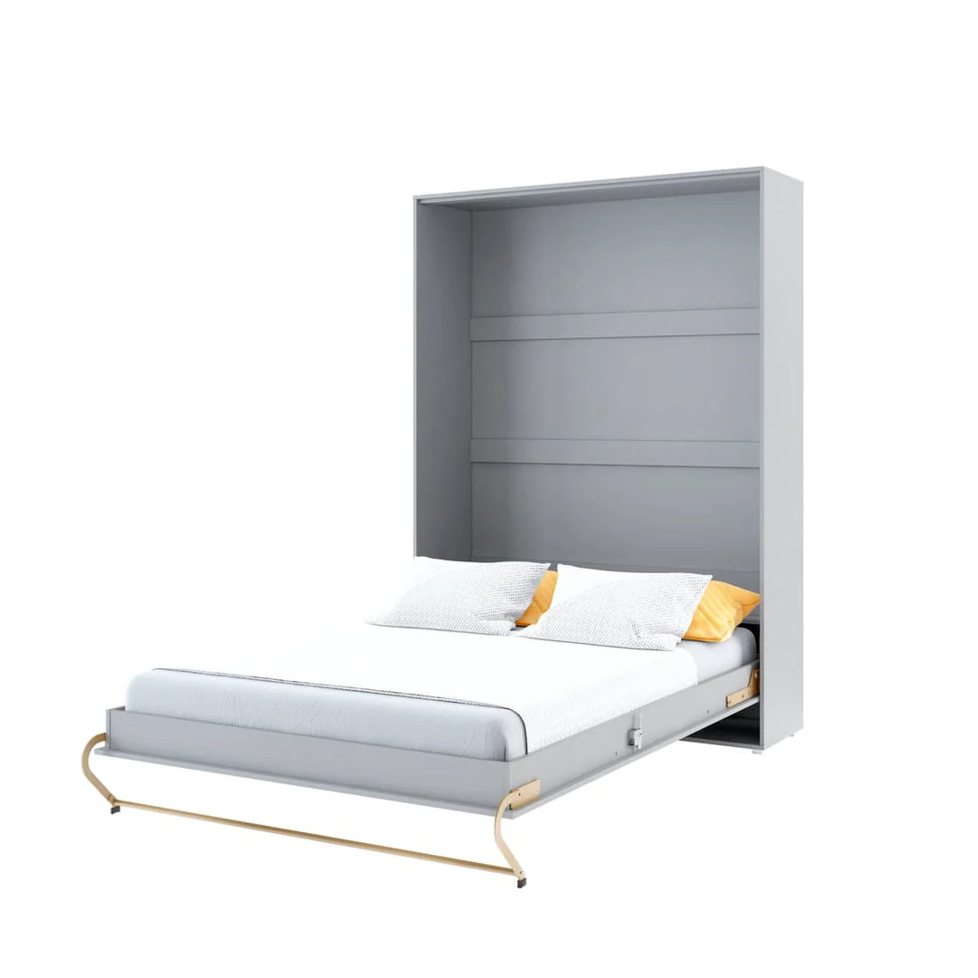 CP-01 Vertical Wall Bed Concept Pro 140cm with Storage Cabinets - Image 11