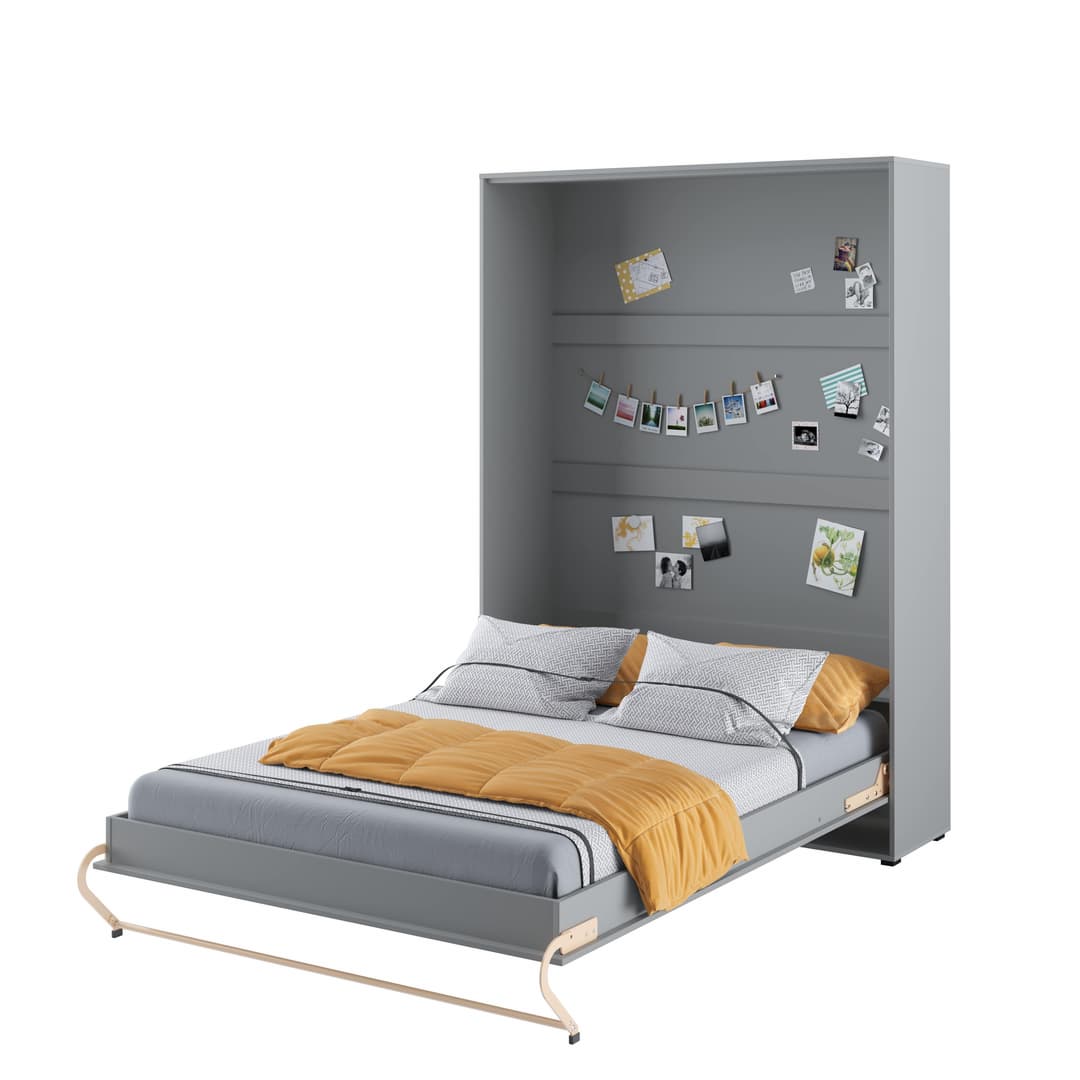 CP-01 Vertical Wall Bed Concept Pro 140cm with Storage Cabinets - Image 12