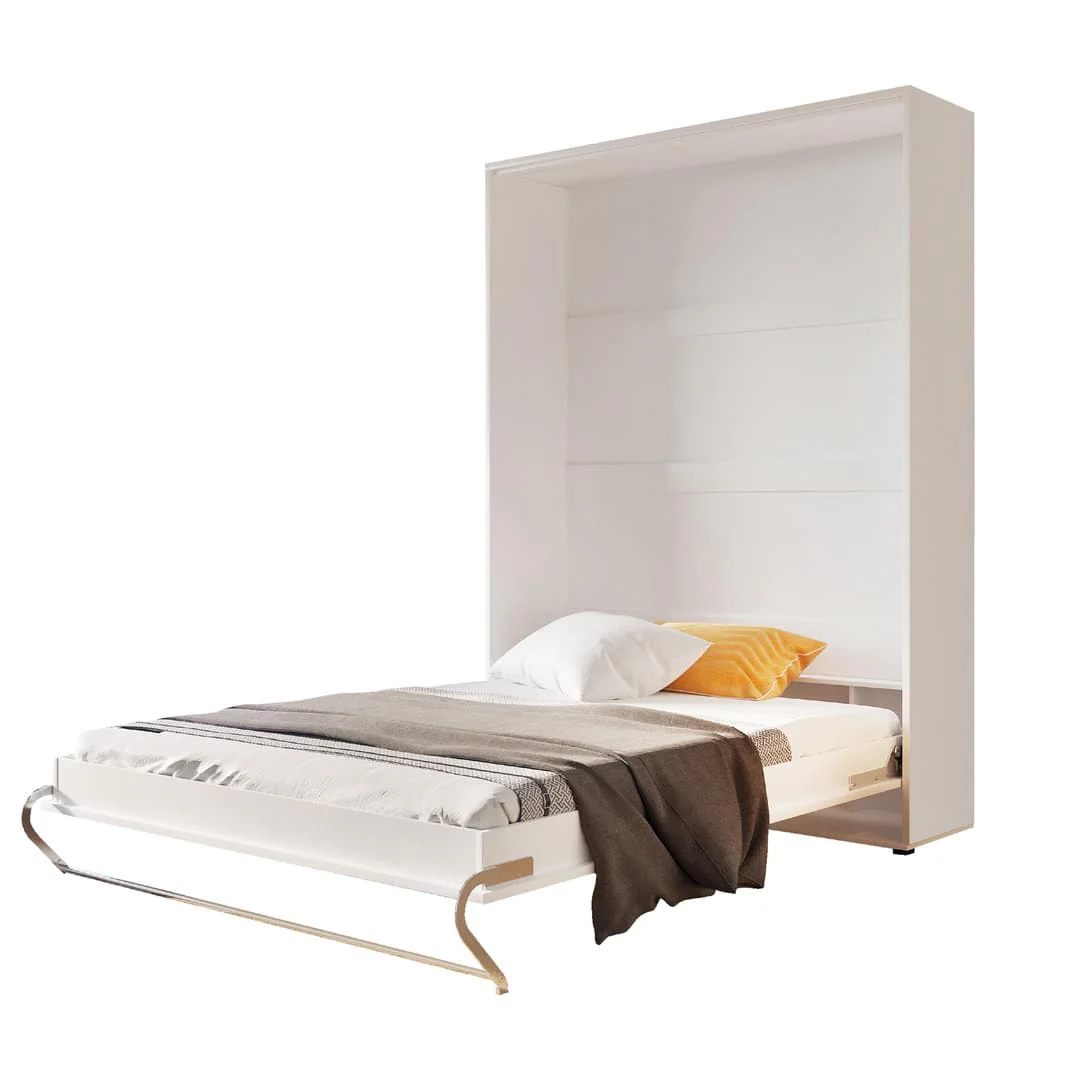 CP-01 Vertical Wall Bed Concept Pro 140cm with Storage Cabinets - Image 4