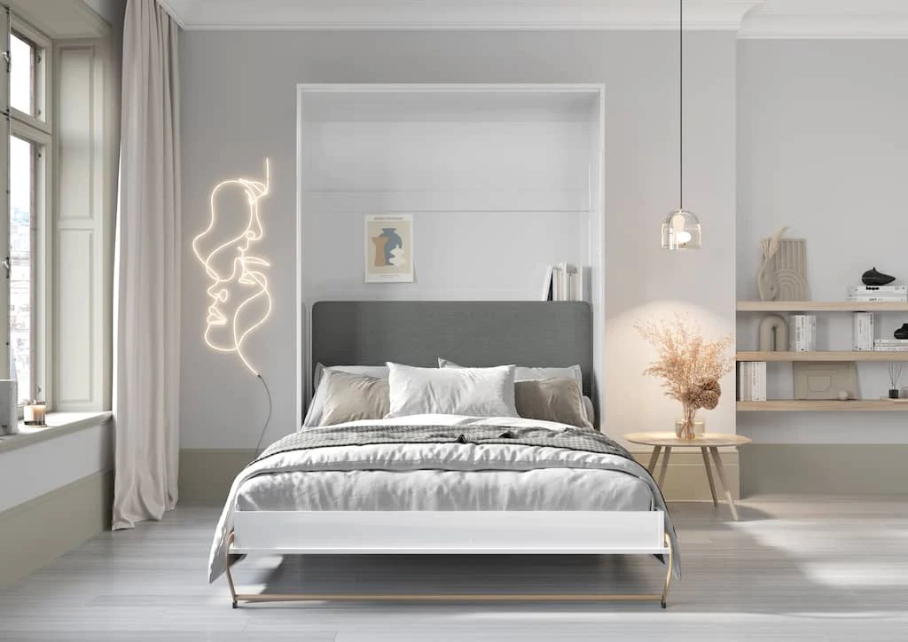 CP-12 Optional Headboard For CP-01 Vertical Wall Bed Concept 140cm - Image 6