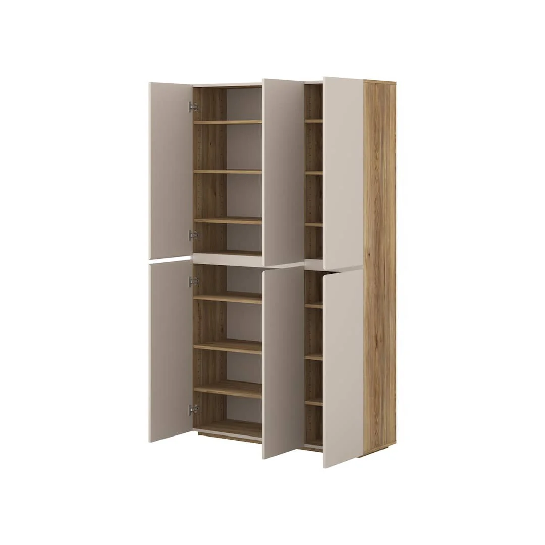 Criss Tall Cabinet 105cm - Image 3