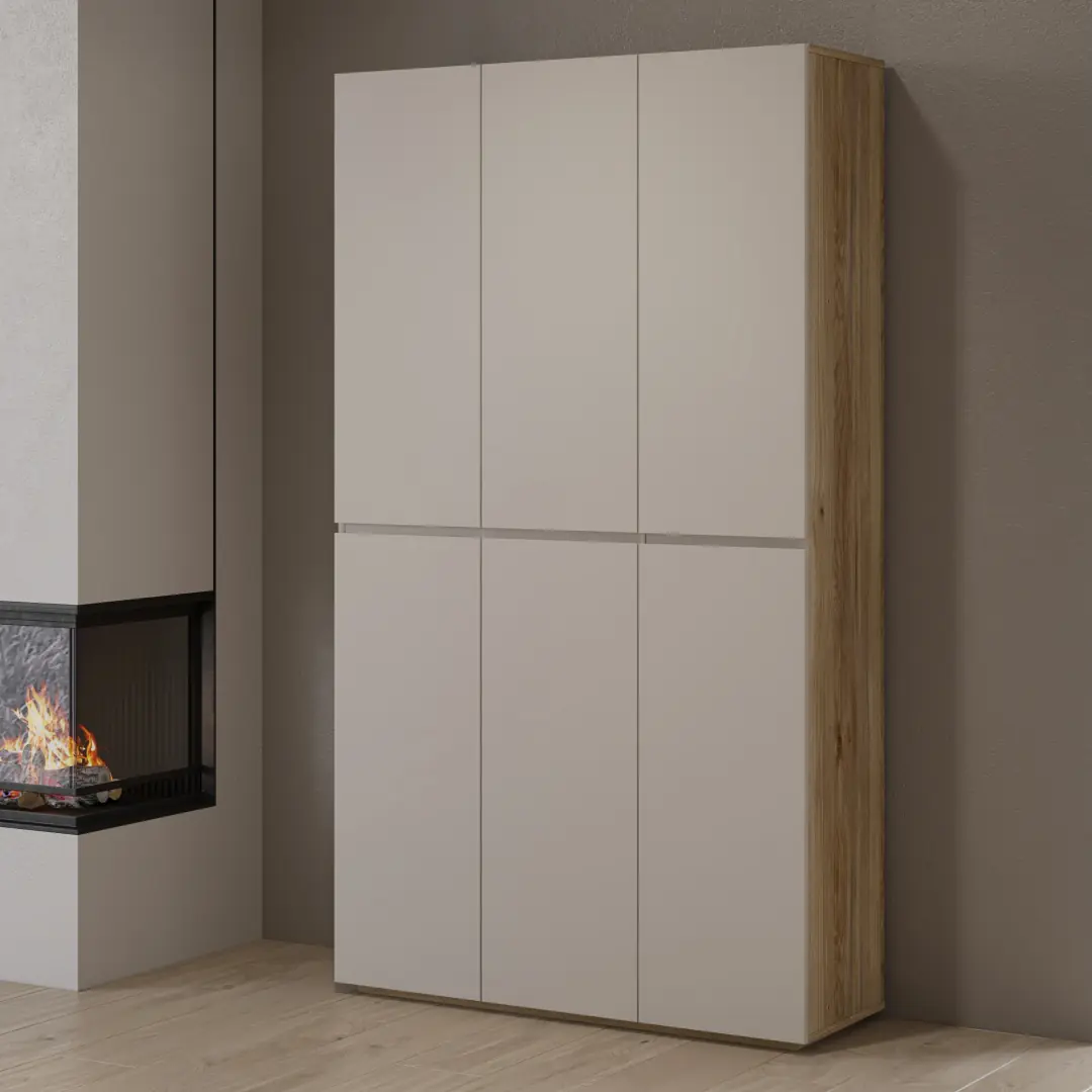 Criss Tall Cabinet 105cm - Image 7