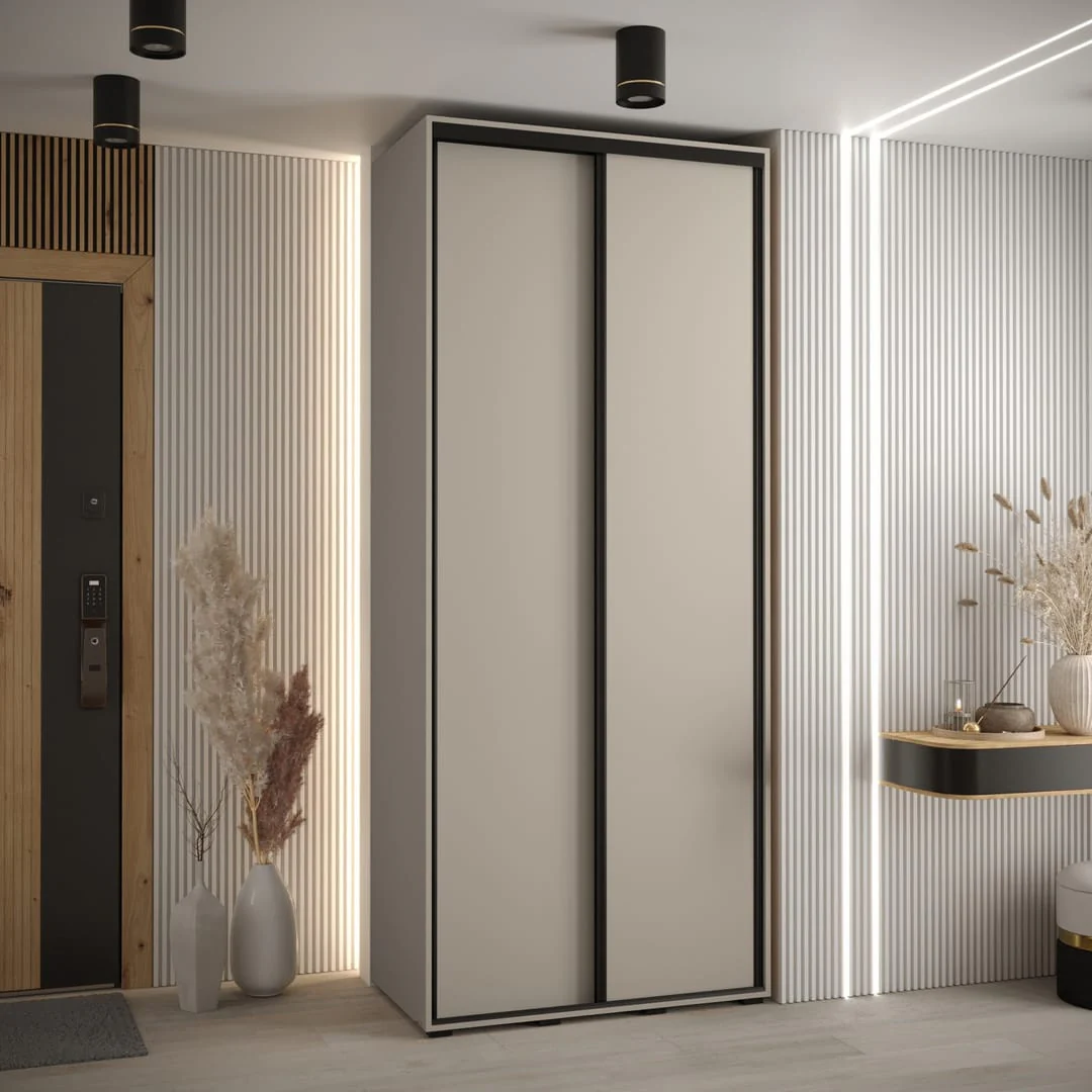 Dakota I Sliding Door Wardrobe 120cm