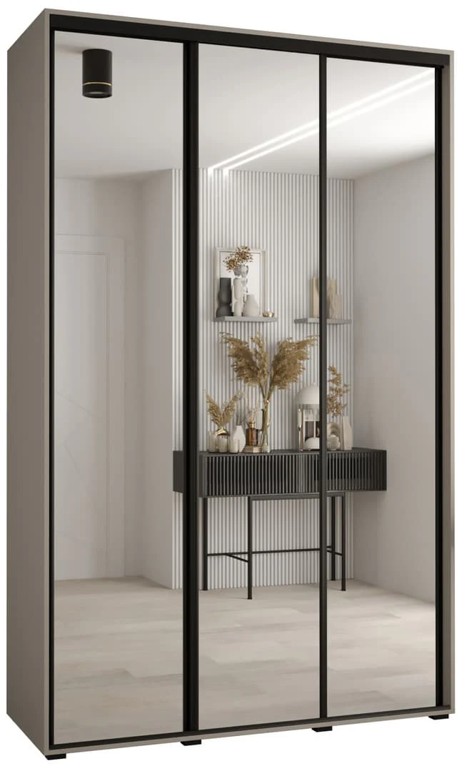 Dakota II Sliding Door Wardrobe 150cm - Image 2