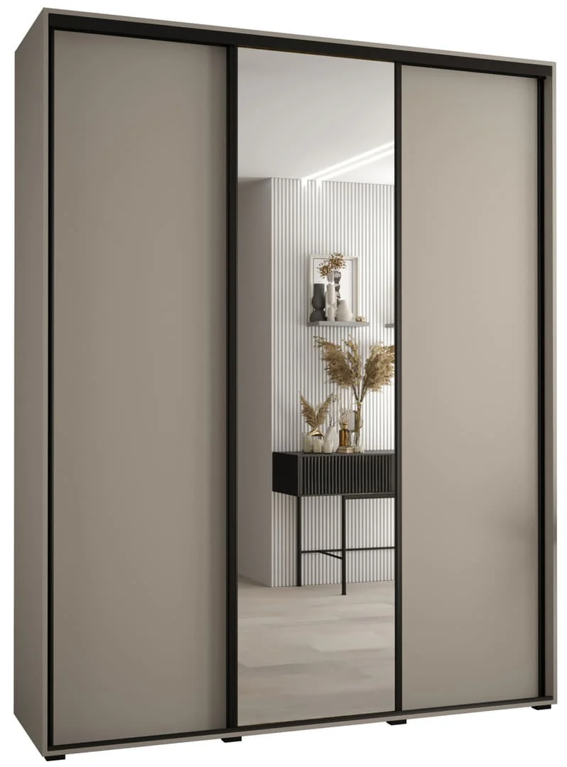 Dakota III Sliding Door Wardrobe 190cm - Image 2