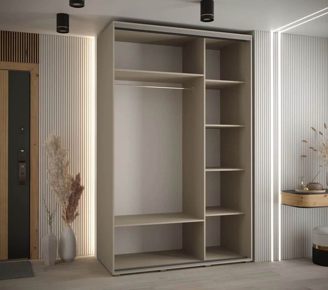 Dakota IV Sliding Door Wardrobe 160cm - Image 3