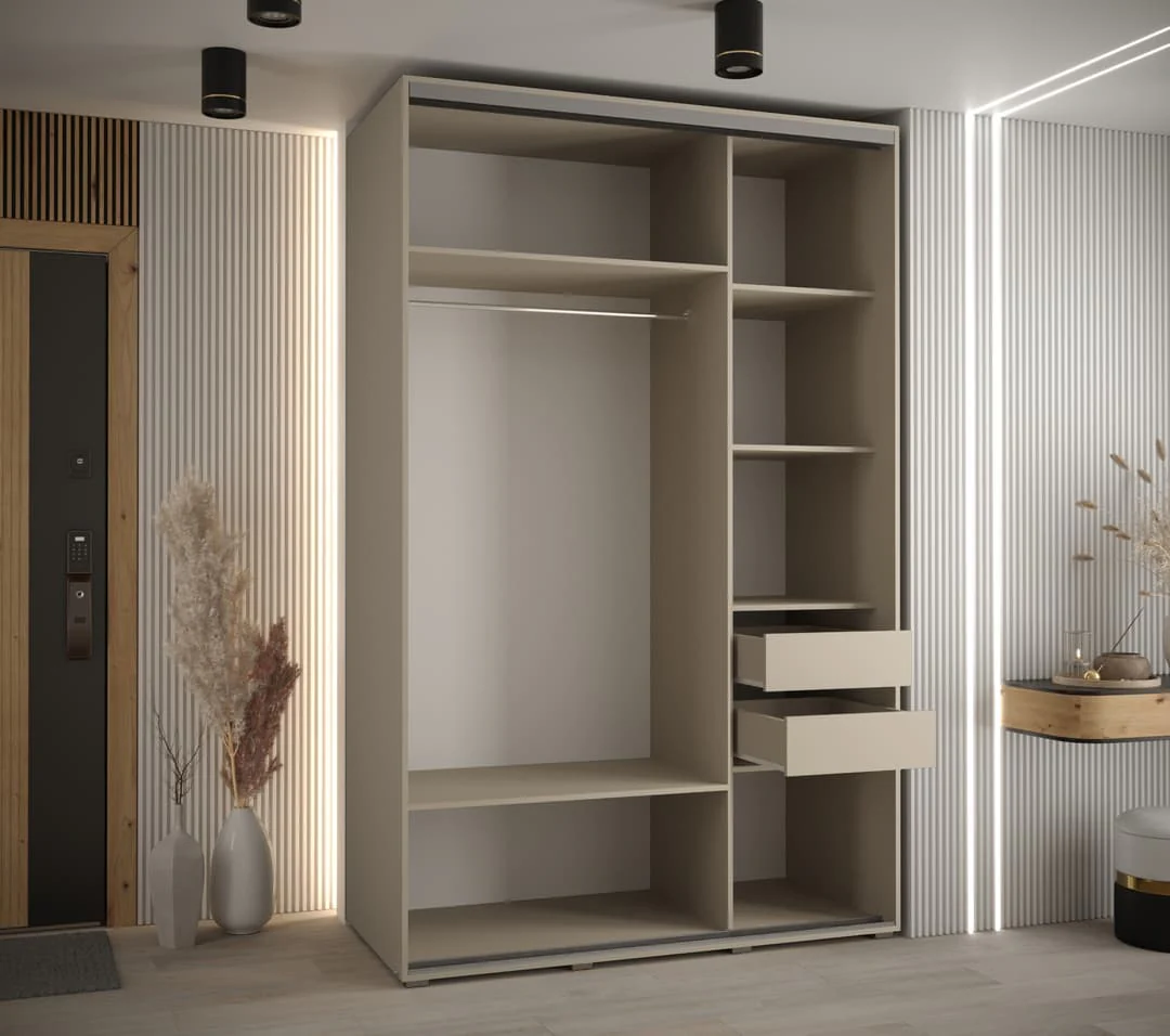 Dakota IX Sliding Door Wardrobe 160cm - Image 5