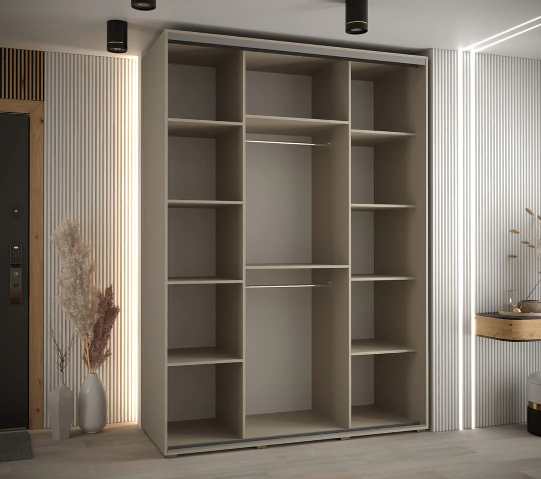 Dakota IX Sliding Door Wardrobe 180cm - Image 4