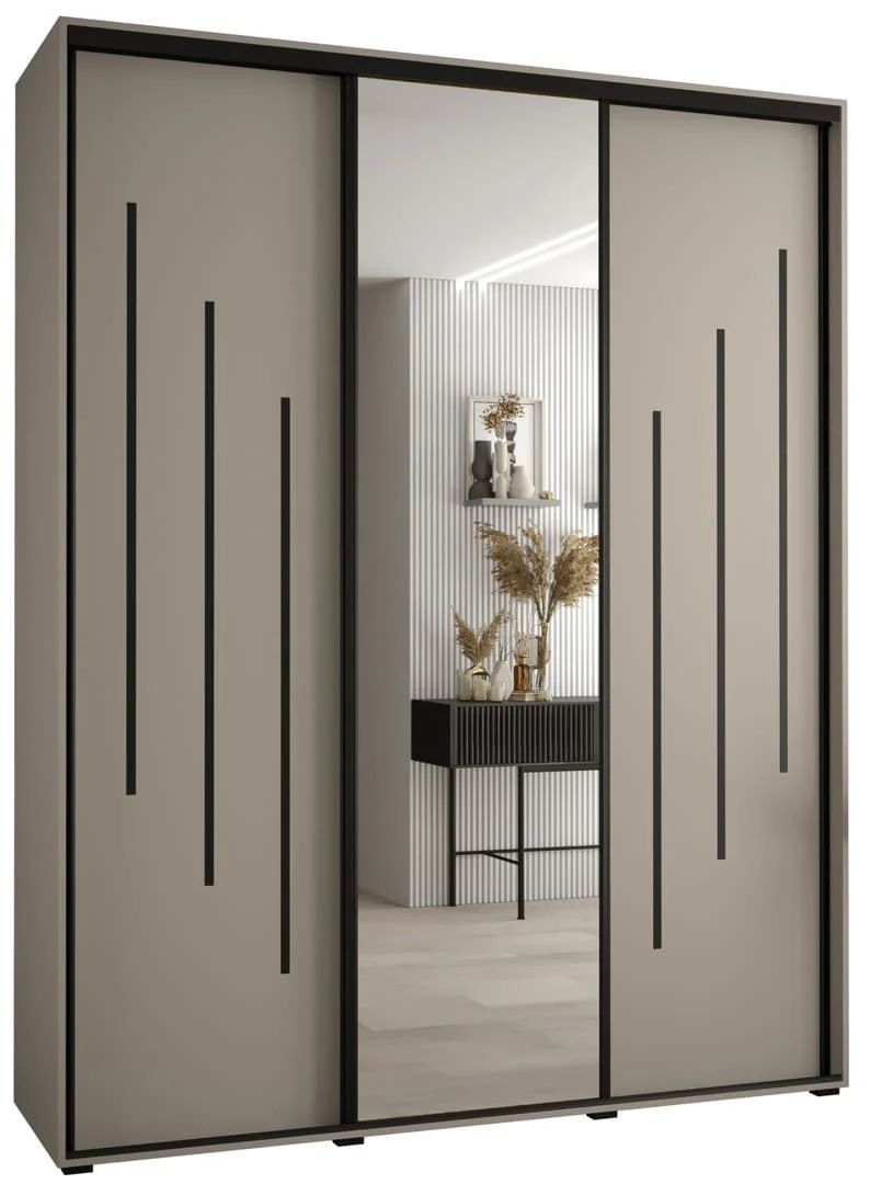 Dakota IX Sliding Door Wardrobe 190cm - Image 2