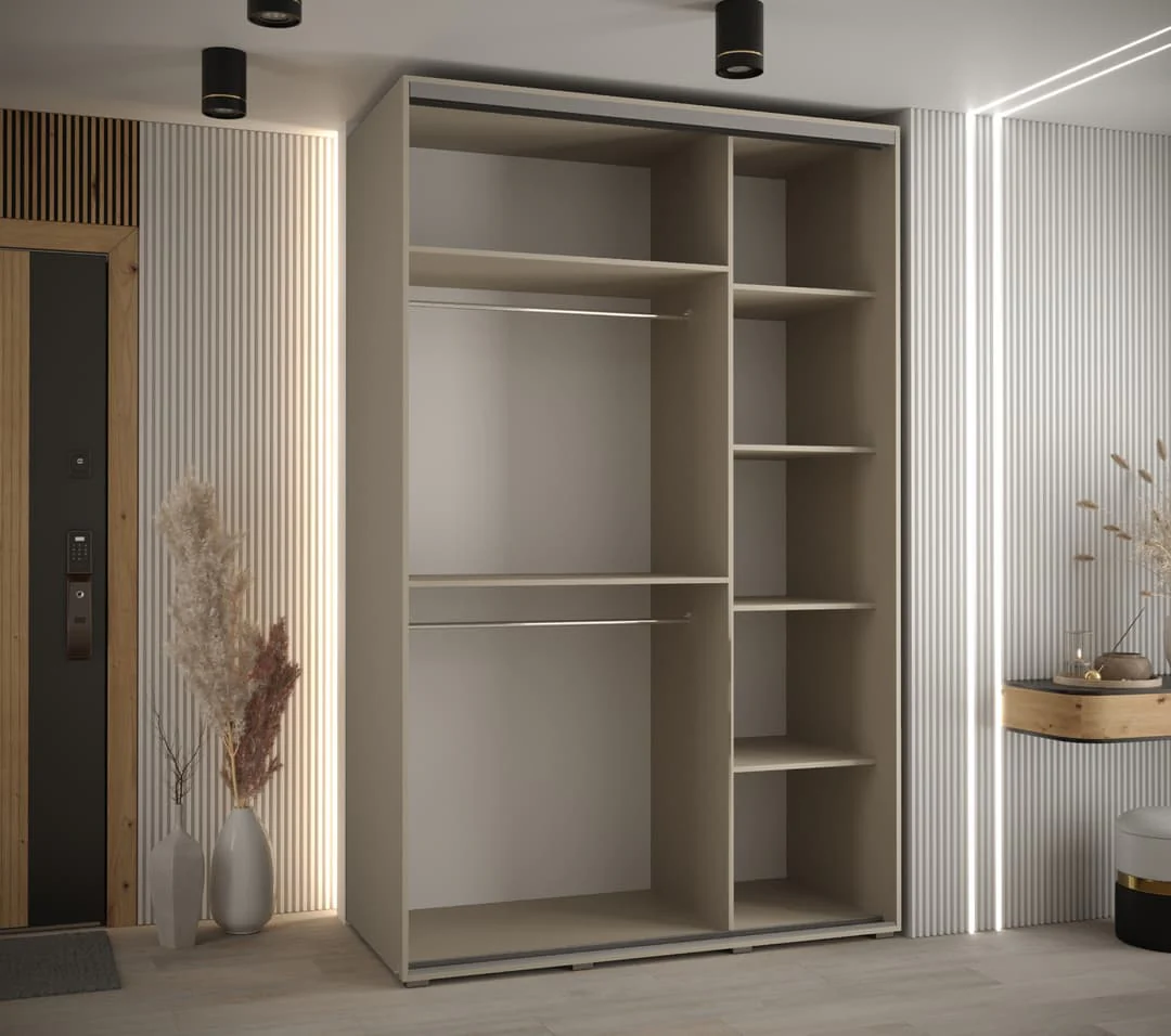 Dakota V Sliding Door Wardrobe 150cm - Image 4