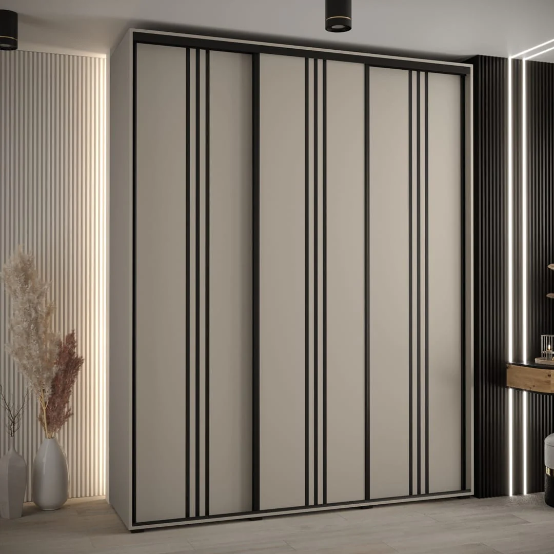 Dakota VI Sliding Door Wardrobe 200cm