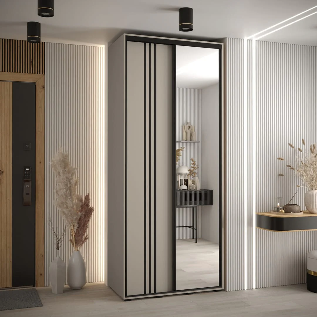 Dakota VII Sliding Door Wardrobe 120cm