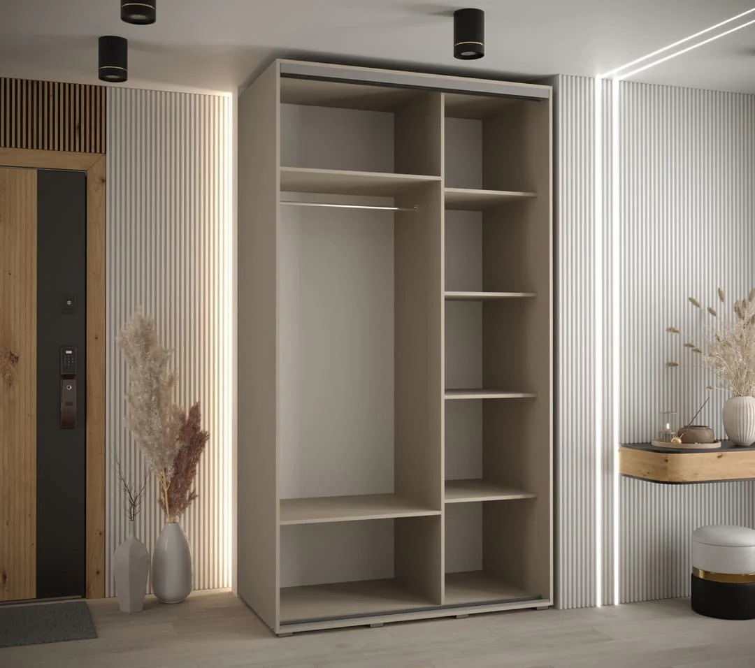Dakota VII Sliding Door Wardrobe 130cm - Image 3