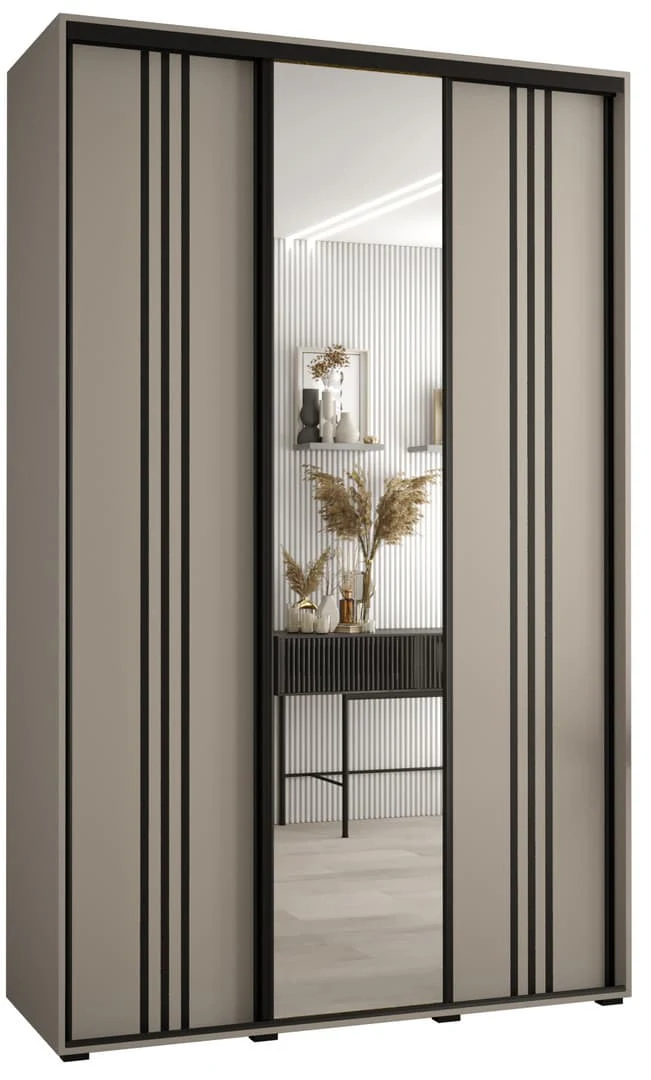 Dakota VII Sliding Door Wardrobe 160cm - Image 2