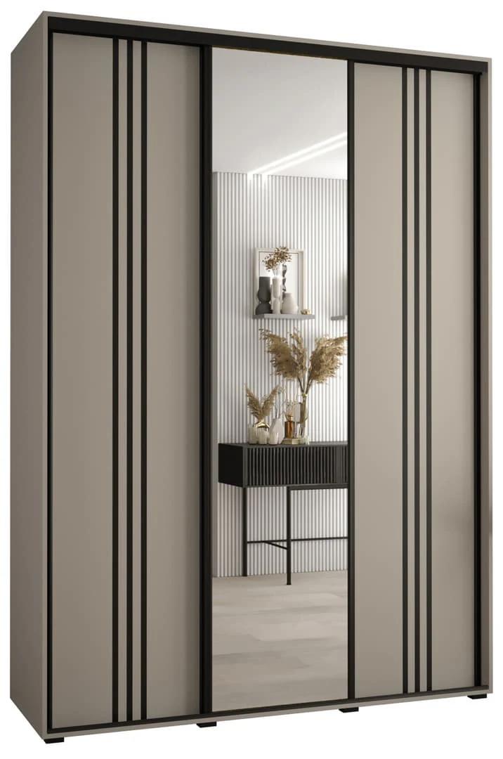 Dakota VII Sliding Door Wardrobe 180cm - Image 2
