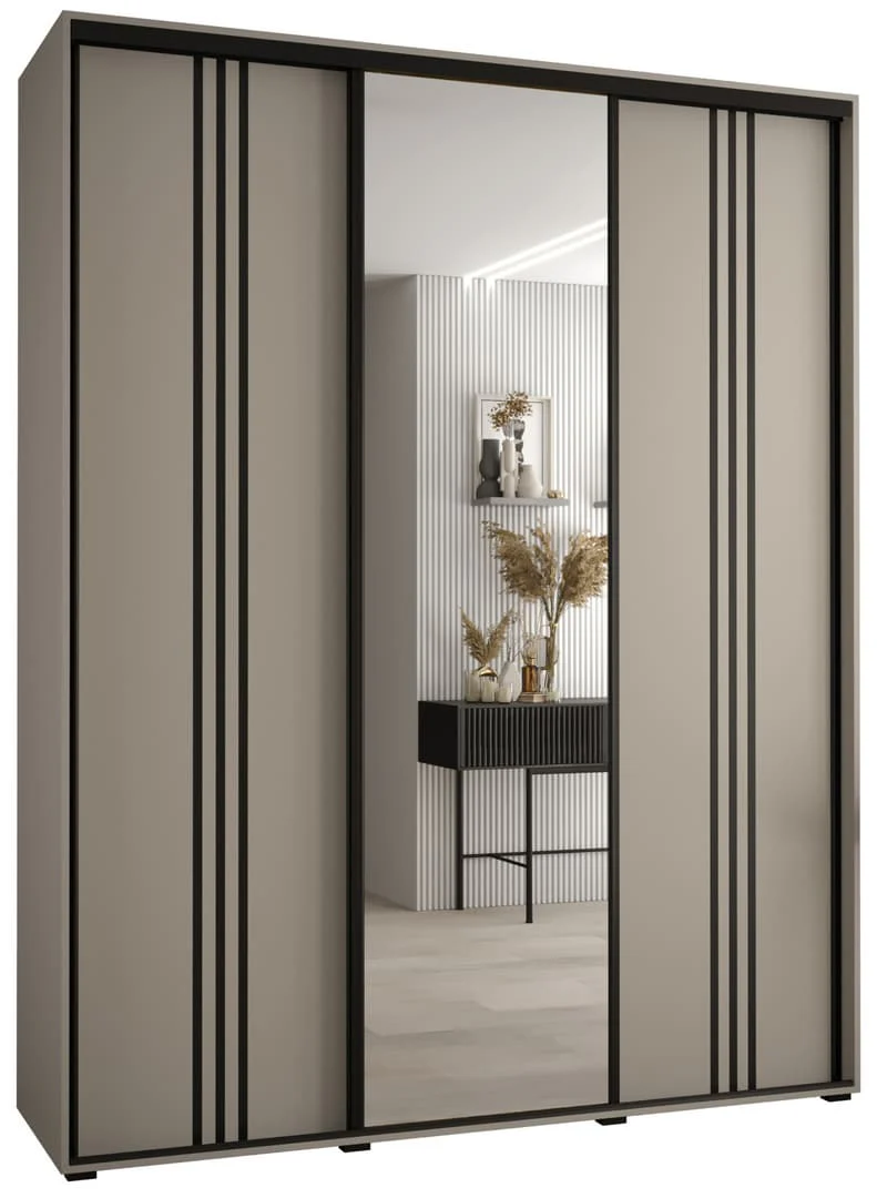 Dakota VII Sliding Door Wardrobe 190cm - Image 2