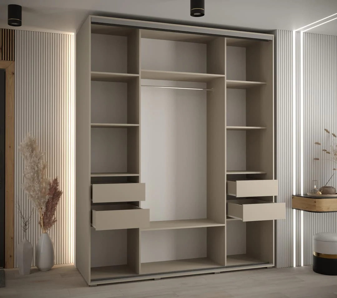 Dakota VII Sliding Door Wardrobe 190cm - Image 5