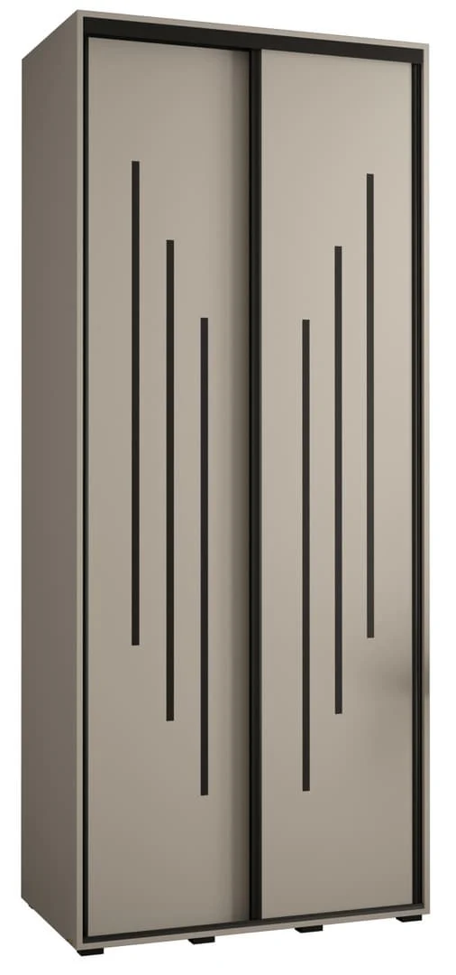 Dakota VIII Sliding Door Wardrobe 120cm - Image 2