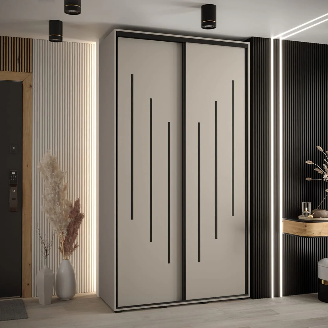 Dakota VIII Sliding Door Wardrobe 130cm