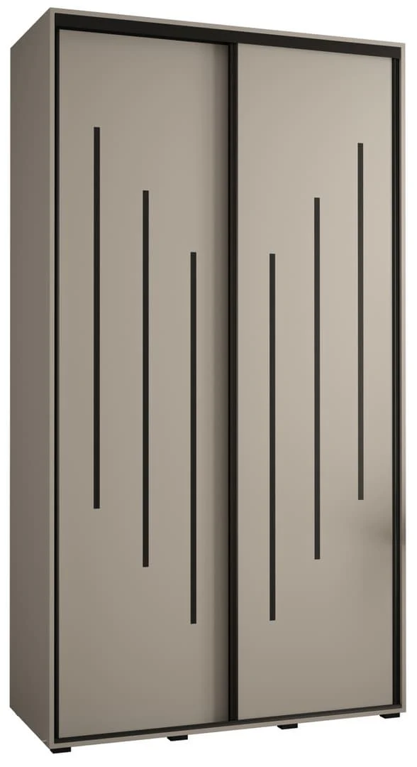 Dakota VIII Sliding Door Wardrobe 130cm - Image 2