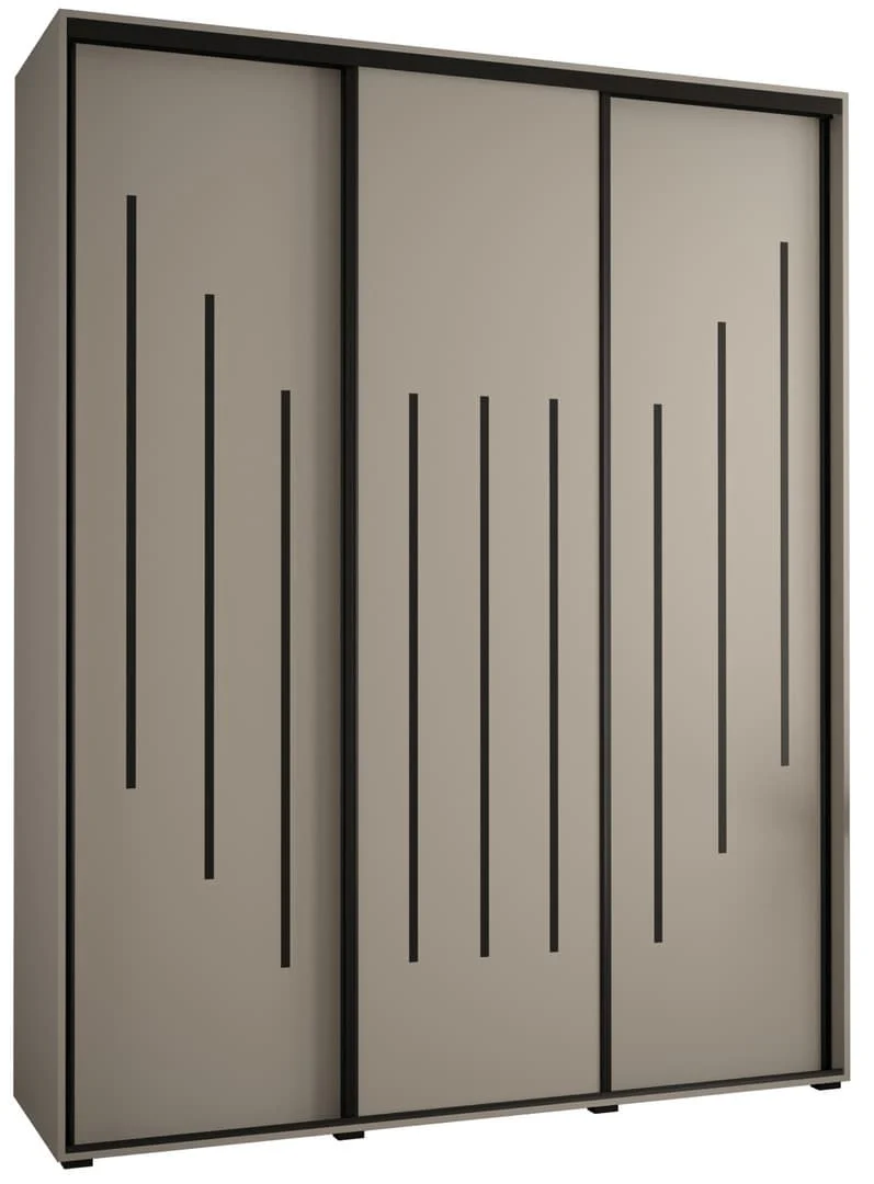 Dakota VIII Sliding Door Wardrobe 200cm - Image 2