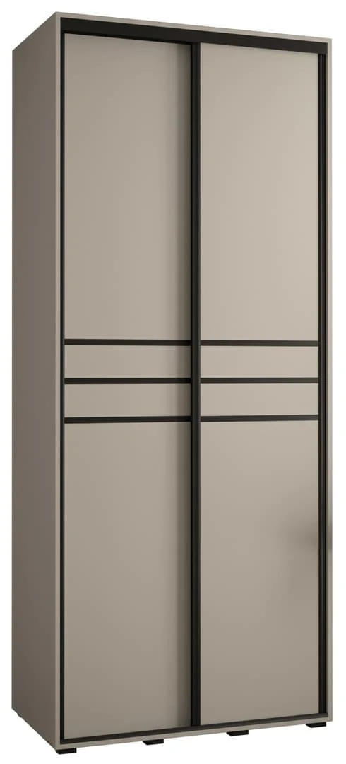 Dakota X Sliding Door Wardrobe 110cm - Image 2