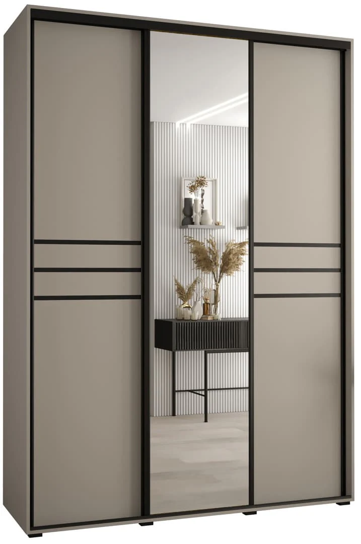 Dakota XI Sliding Door Wardrobe 170cm - Image 2