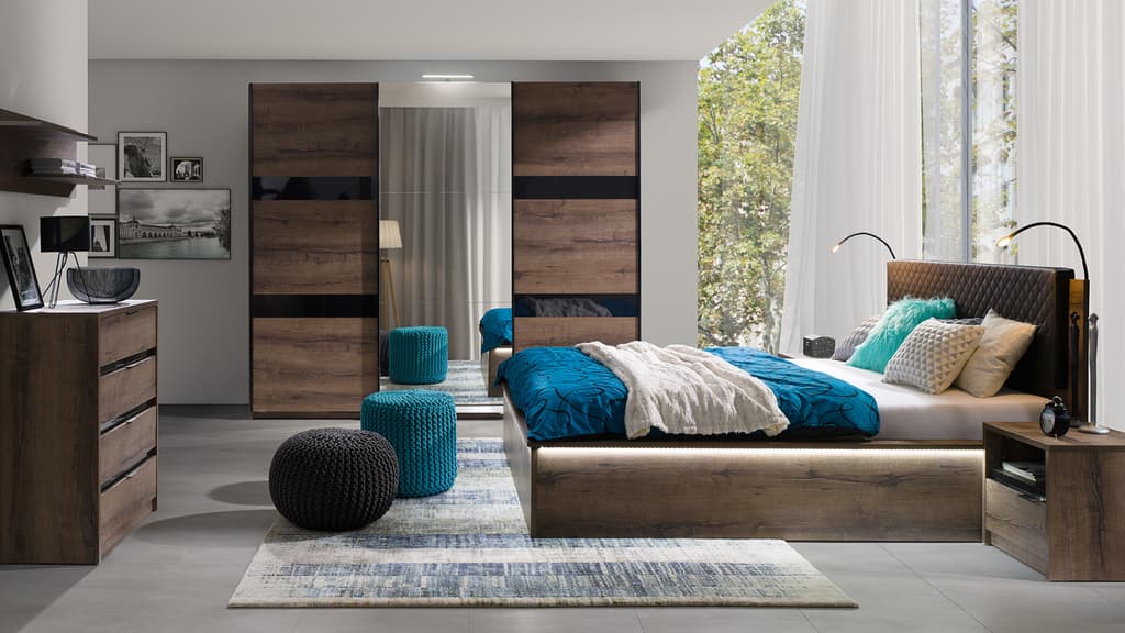 Denver 13 Sliding Door Wardrobe 250cm - Image 3