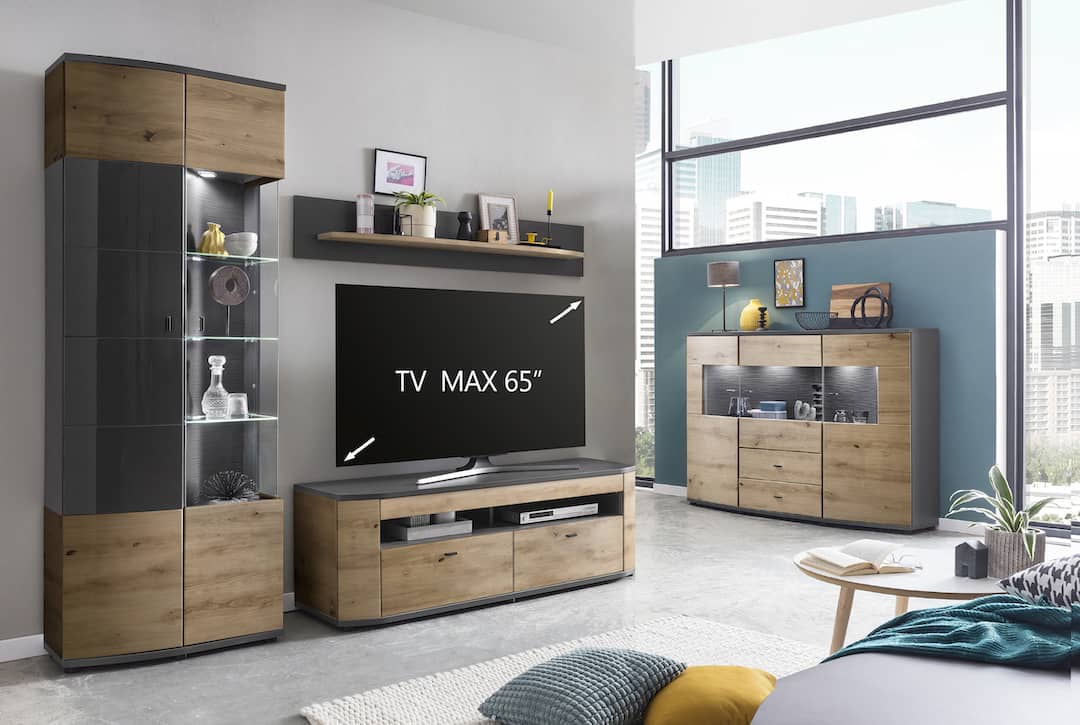 Dera 81 Sideboard Display Cabinet 160cm - Image 10