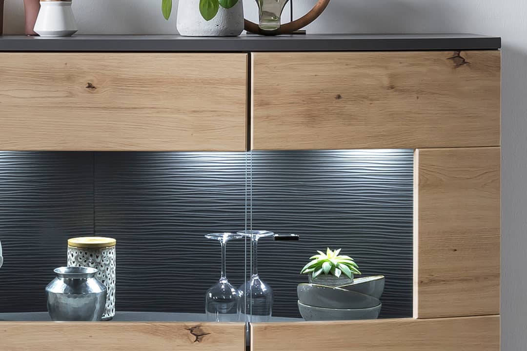 Dera 81 Sideboard Display Cabinet 160cm - Image 8