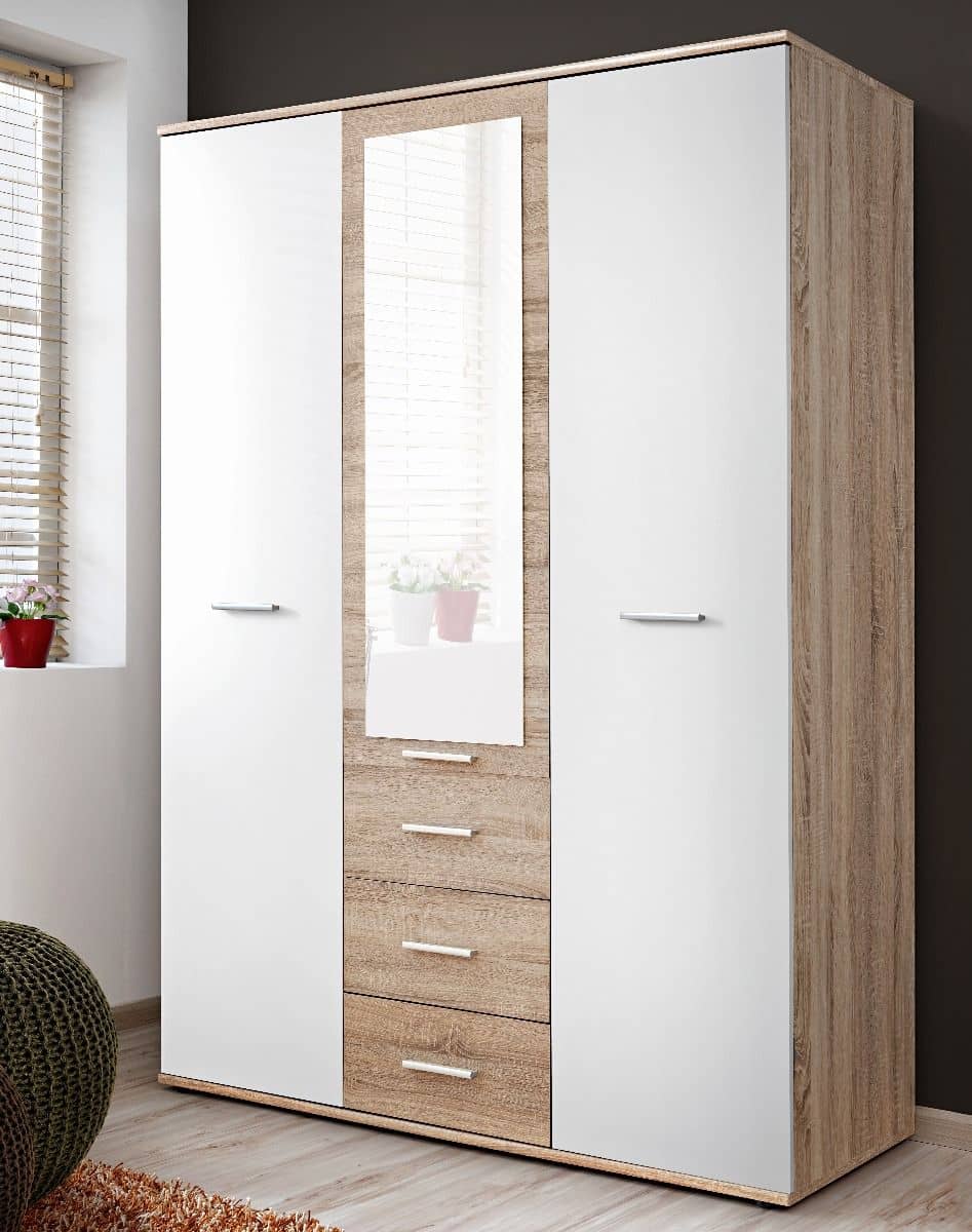 Dino DI-01 Hinged Wardrobe 135cm - Image 3