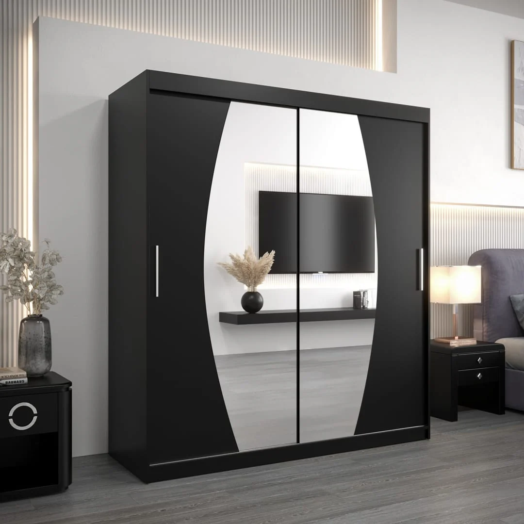 Elypse Sliding Door Wardrobe 180cm - Image 10
