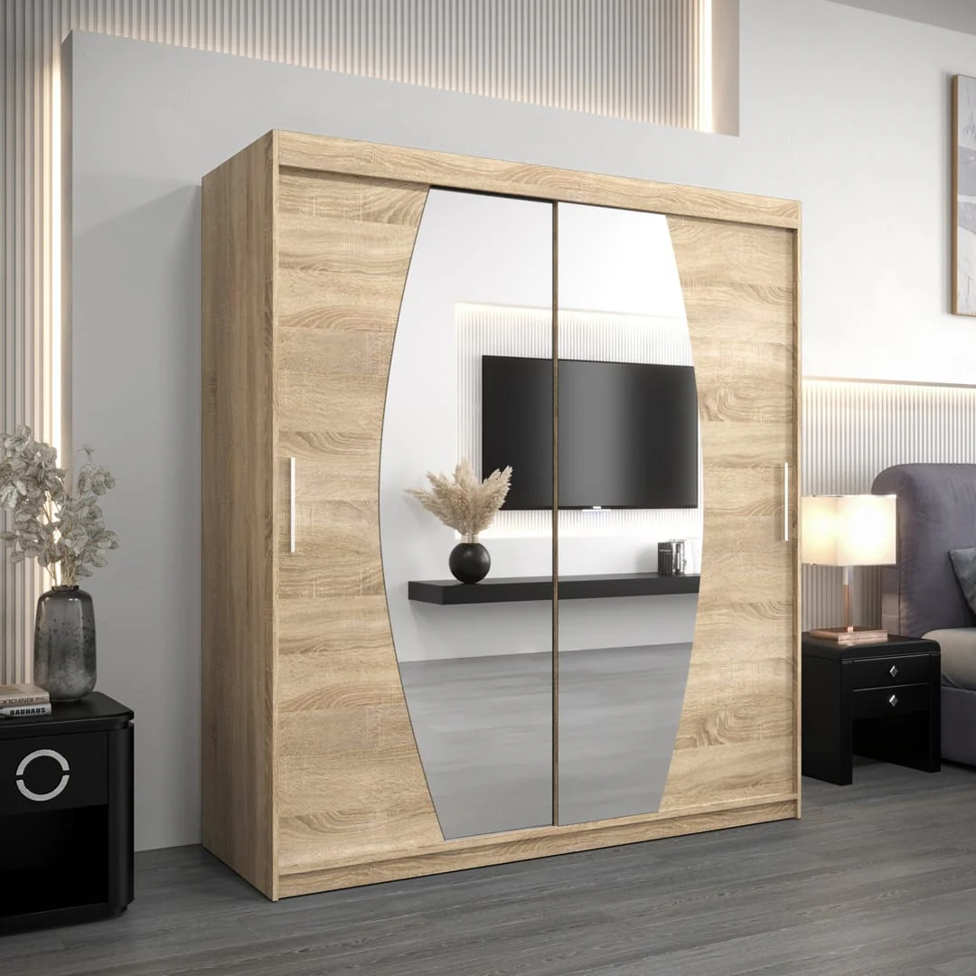 Elypse Sliding Door Wardrobe 180cm - Image 14