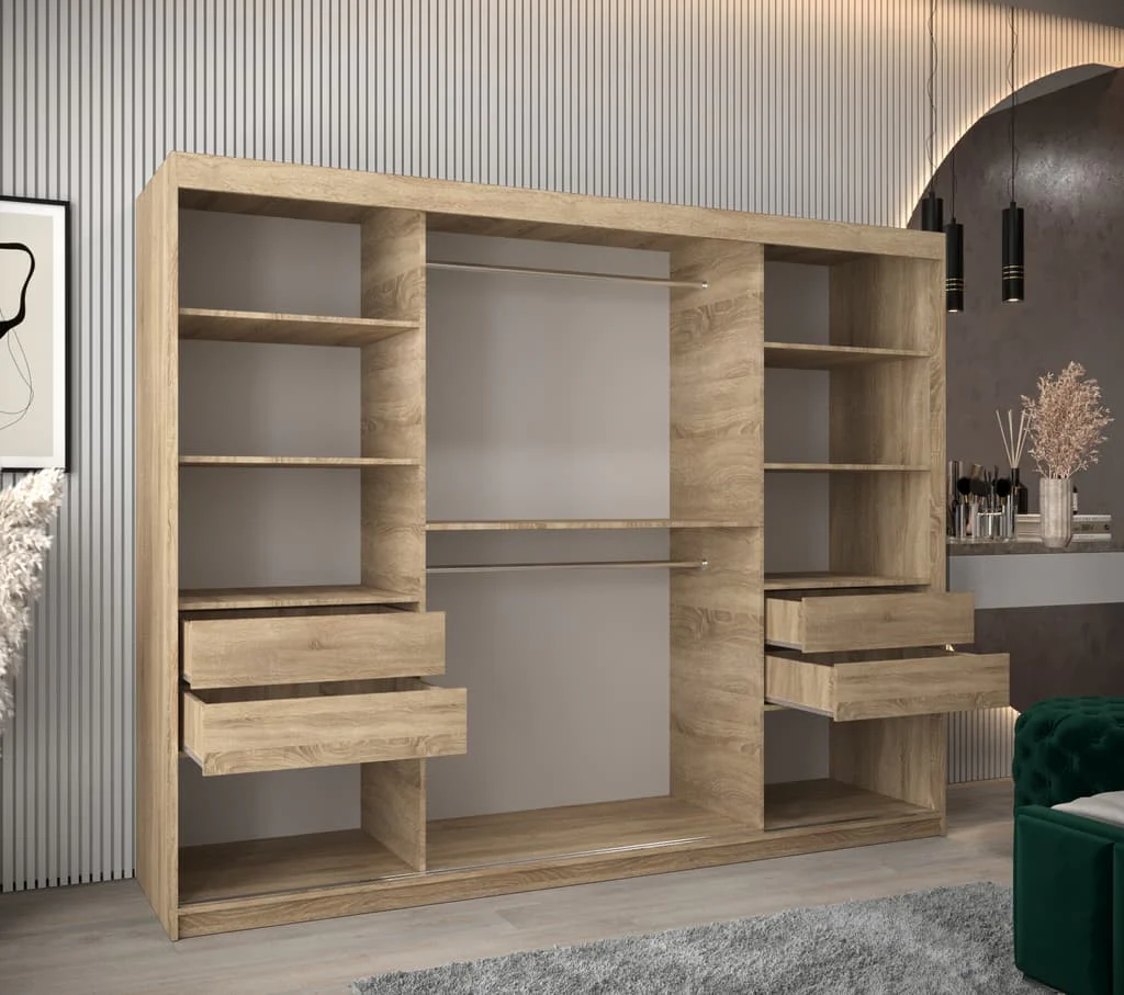 Elypse Sliding Door Wardrobe 250cm - Image 17